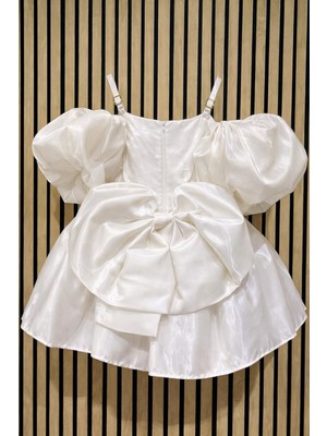 NerKids Kız Çocuk Balon Kol Abiye