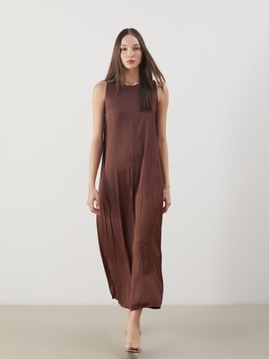 Lc Waikiki Yeni Sezon Bisiklet Yaka Saten Elbise