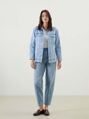 Lc Waikiki Yeni Sezon Balloon Fit Kadın Jean Pantolon