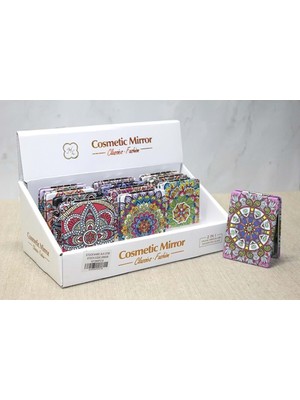 Erseyy Taşlı El Aynası Dikdörtgen Ince