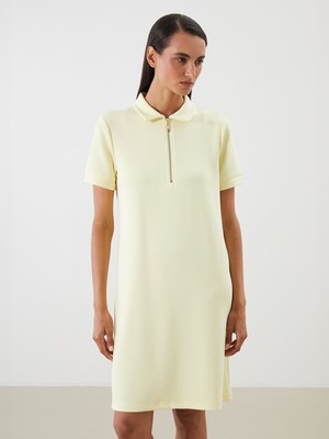 Lc Waikiki Yeni Sezon Polo Yaka Mini Elbise