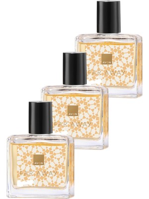 Avon Far Away Edp 30 Ml Bayan Parfüm 3 Adet