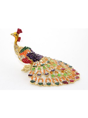 Swarovski Taşlı Tavuskuşu Model 2