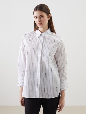 Lc Waikiki Yeni Sezon Oversize Poplin Kadın Gömlek Tunik