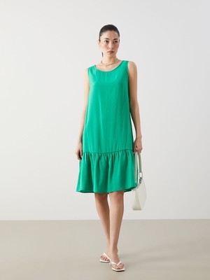 Lc Waikiki Yeni Sezon Bisiklet Yaka Elbise