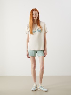 Lc Waikiki Yeni Sezon Beli Lastikli Kadın Şort