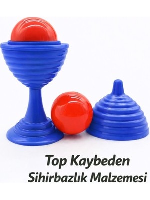 Mavi Renk Sihirli Kupa Top Kaybetme Oyunu 7 cm
