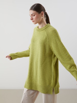 Lc Waikiki Yeni Sezon Bisiklet Yaka Kadın Triko Tunik