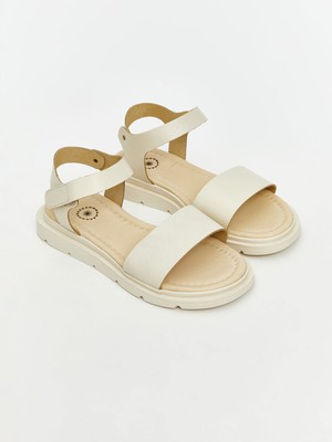 Lc Waikiki Yeni Sezon Deri Görünümlü Kadın Sandalet