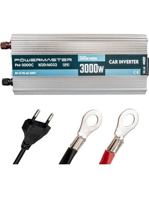 LTG Nova PM-3000C 12 Volt 3000 Watt Şarjlı Invertör