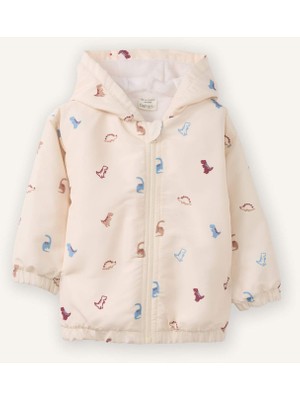 DeFacto Dinazor Baskılı Su Geçirmez Yağmurluk Erkek Bebek F8652A526SP