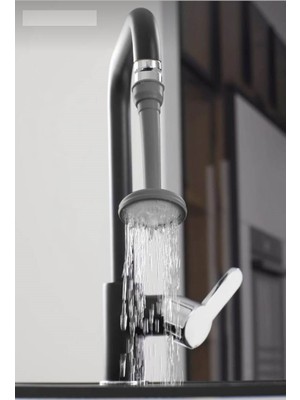 Elma Shop Ayarlanabilir Şelale Musluk Ucu - Antrasit