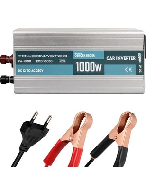 LTG Nova PM-1000 12 Volt 1000 Watt LCD Şarjlı Ups Invertör