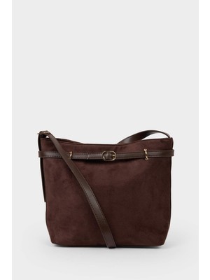 DeFacto Kadın Süet El Çantası G8757AXNS