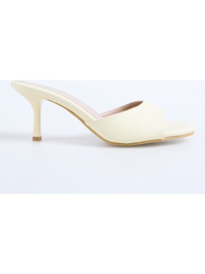 Fabrika Açık Sarı Kadın Terlik Luan-Valerıa