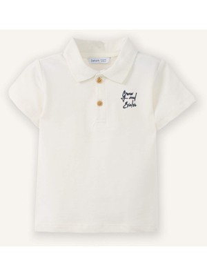 DeFacto Oversize Baskılı Pike Tişört Erkek Bebek G5923A526SM