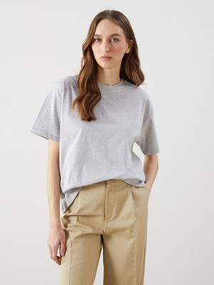 Lc Waikiki Yeni Sezon Bisiklet Yaka Oversize Kadın Tunik