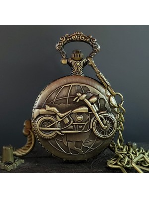Erseyy Motor Tasarımlı Köstekli Antika Saat