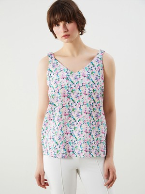 Lc Waikiki Yeni Sezon V Yaka Çiçekli Bluz