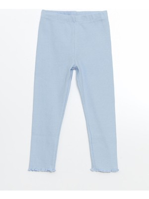 Lc Waikiki Yeni Sezon Beli Lastikli Basic Kız Çocuk Tayt