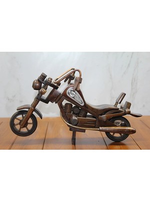Alsepeteavm Ahşap Harley Motor Orta Boy L