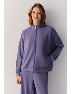 Suwen Sporty Lounging Spor Eşofman Üstü