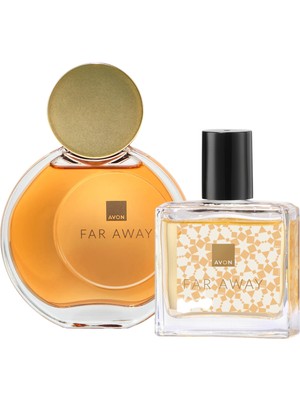 Avon Far Away Kadın Parfüm Edp 50 Ml. ve 30 Ml. Ikili Paket