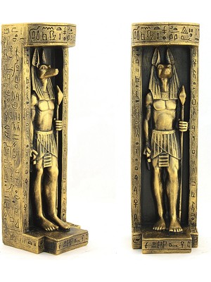 Anubis Figürlü Mumluk