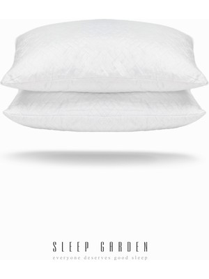 Sleep Garden 2'li Çevreci Elyaf Silikon Yastık Seti