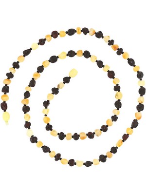 Erseyy Yetişkin Damla Kehribar Kolye