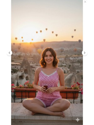 Sleeproom Ip Askılı Şortlu Pijama Takım
