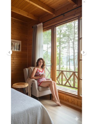 Sleeproom Ip Askılı Şortlu Pijama Takım