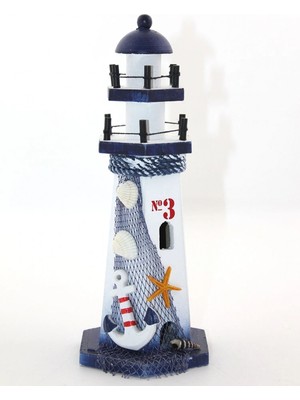 Marsilyan Ahşap Marin Deniz Feneri Model 9