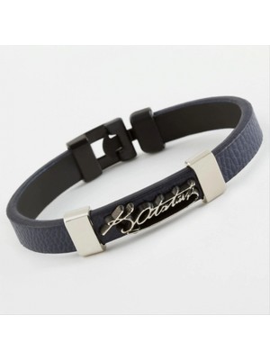 Marsilyan Mustafa Kemal Atatürk Kaliteli Suni Deri Bileklik