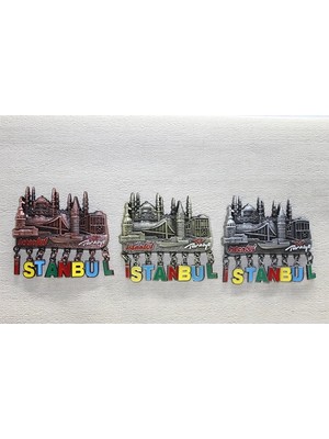 Marsilyan Sarkaçlı Istanbul Temalı Magnet ALK4305