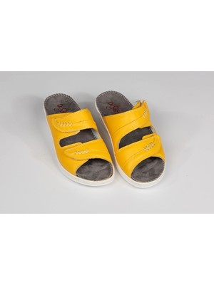 Dr.soft Kadın Anatomik Konfor Terliği 301 - Sarı