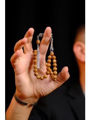 Dergah Tesbih Atölyesi Fakir Usta El Işçiliği Nakkaş Imame Tamamı Gümüş Tasarım Kuka Tesbih