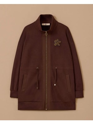 Seçil 1007 Taş Işlemeli Fermuarlı Kap 10002522511007 #11-25#