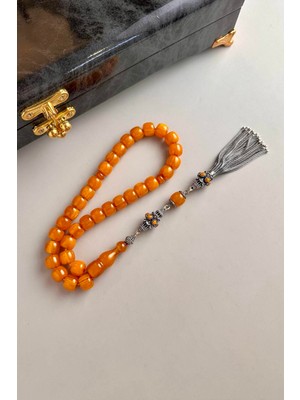 Dergah Tesbih Atölyesi Eski Usul Efsane Hamur Sıkma Kehribar Gümüş Tasarım Tesbih