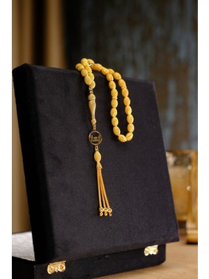 Dergah Tesbih Atölyesi Kalemkar Işcilik Kişiye Özel Isim Tasarımlı Beyzi Model 925 Ayar Gümüş Tesbih