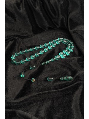 Dergah Tesbih Atölyesi Üstad Erkan Çubukcu Kapsül Model Sistemli Tasarım Sıkma Kehribar Tesbih