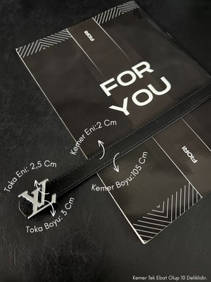 Fiori Hakiki Bombeli Yazı Tokalı Ince Kadın Kemeri, Ceket Kemeri, Gömlek Kemeri, Elbise Kemeri