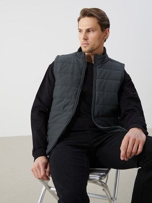 Lc Waikiki Yeni Sezon Slim Fit Dik Yaka Erkek Şişme Yelek