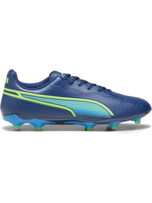 Puma King Match Fg/ag Erkek Futbol Krampon Mavi-Yeşil 10757002