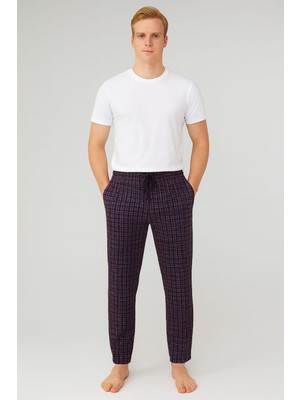 Pemilo Erkek Desenli Cepli % 100 Pamuk Tek Alt