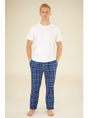 Pemilo Erkek Desenli Cepli % 100 Pamuk Tek Alt