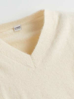 Lc Waikiki Yeni Sezon V Yaka Kız Çocuk Triko Süveter