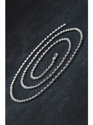 Takı Dükkanı Unisex Model Erkek Kadın Top Zincir Kolye ( Bijuteri ) bbk57