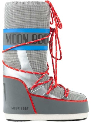 Kadın Bot (Kar) 80D1403030-HF04 Moon Boot Icon Space Racing Silver/blue/red (35-41)