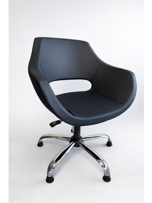 ChairLife Nune/2 Çalışma,kuaför,saç Kesim,manikür-Pedikür,sabit Krom Ayaklı Koltuk